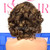 5X5 220% density Double Drawn Egg Curly 8inch 10inch Highlights 4&27 Remy Virgin Human Hair wig