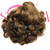 5X5 220% density Double Drawn Egg Curly 8inch 10inch Highlights 4&27 Remy Virgin Human Hair wig