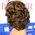 5X5 220% density Double Drawn Egg Curly 8inch 10inch Highlights 4&27 Remy Virgin Human Hair wig