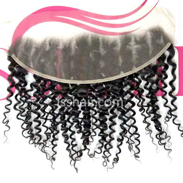 13x4 13x6 Frontal Curly Virgin Human Hair HD&Transparent Available
