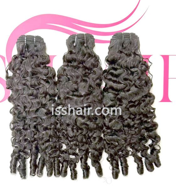 High Quality 3 Bundles Burmese Bounce Curly Virgin Remy Human Hair