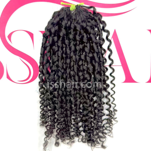High Quality Crochet Hair Pixie Curly Virgin Remy Human Hair