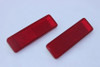 69 Rear side marker/reflector lens pair (exc station wagons and Darts)