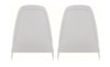 70 to early 71 A/B/E Body White bucket seat back (pair)