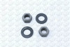 66-74 Engine insulator to engine bracket nut/washer set (4pcs) - V8 except Hemi