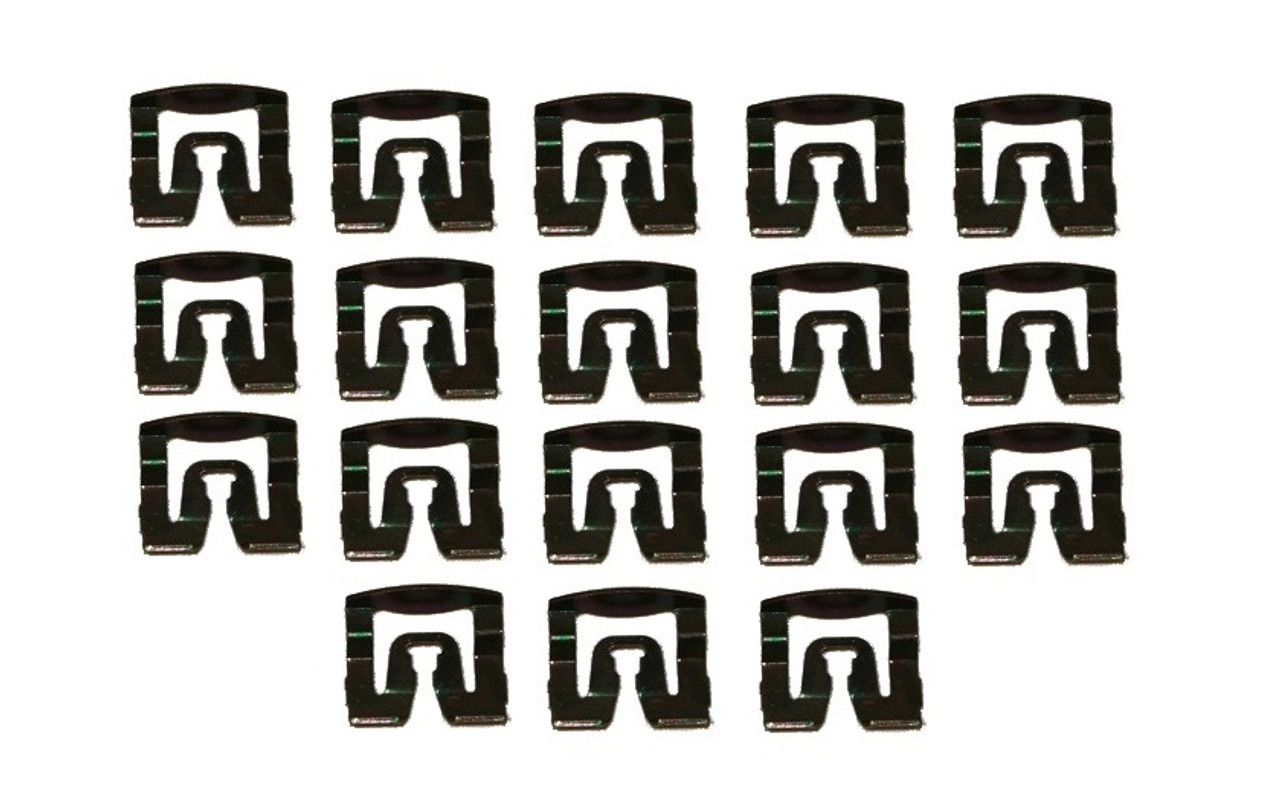 Rear window trim clip kit - 71-74 Cuda/Challenger