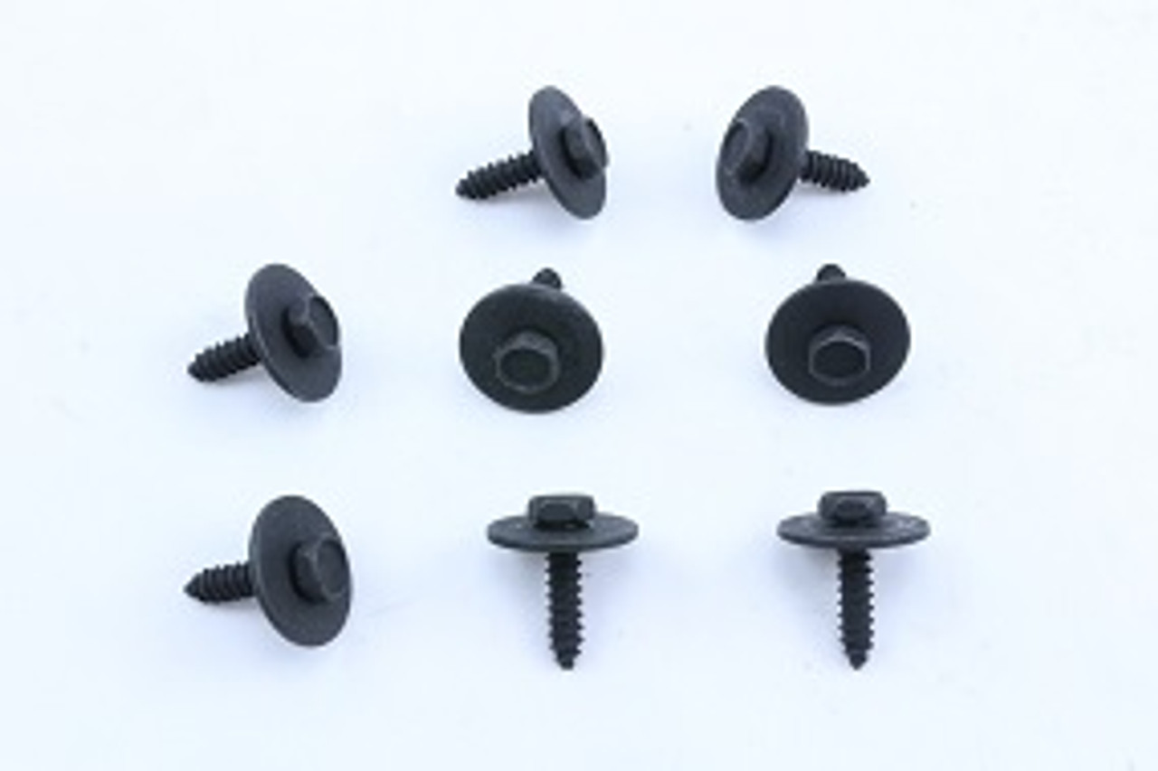 70-74 E-Body Fasteners - Inner Plastic Shield Ahead of Wheel