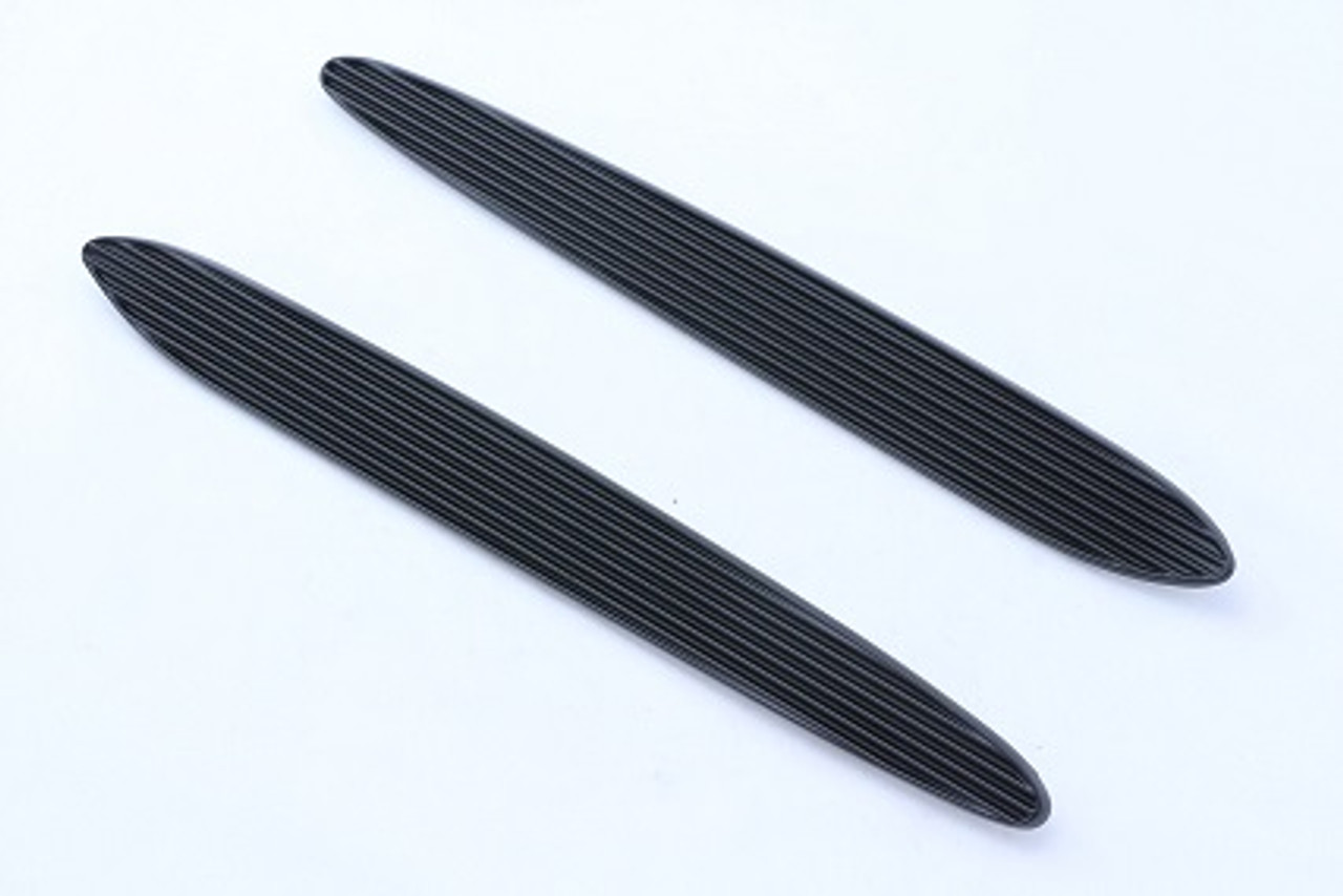 70-74 Cuda Twin Scoop Hood Blockoff Plates (2pc Set)