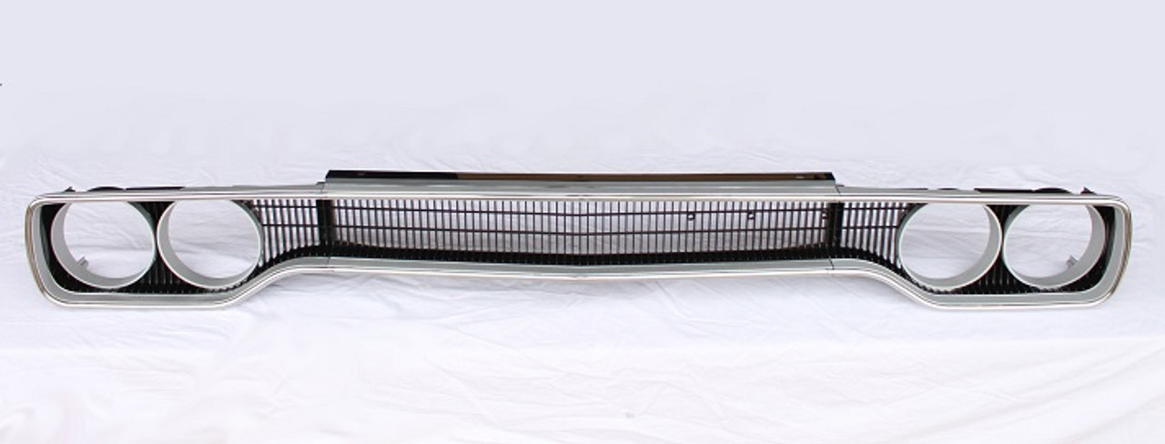 1970 Road Runner Main Grill Assembly with Headlight Bezels