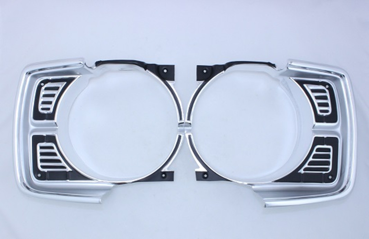 1969 Dodge Dart Headlight Bezels (pair)