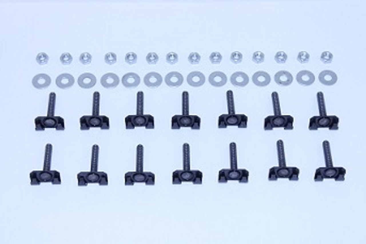 Rear finish panel fastener kit - 68 RoadRunner/Satellite and 69 Barracuda