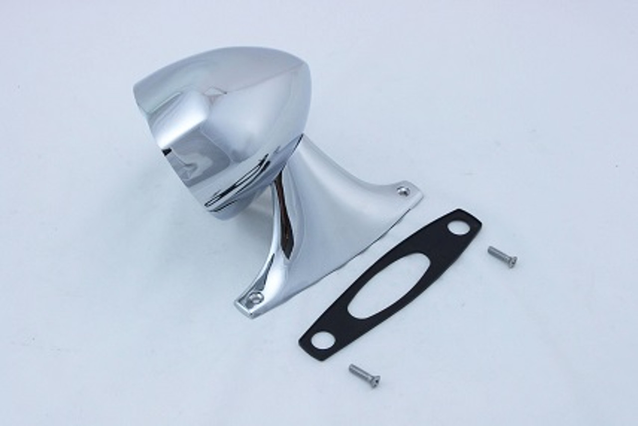 73-74 B-Body Chrome Sport Mirror - Manual RH/Passenger side