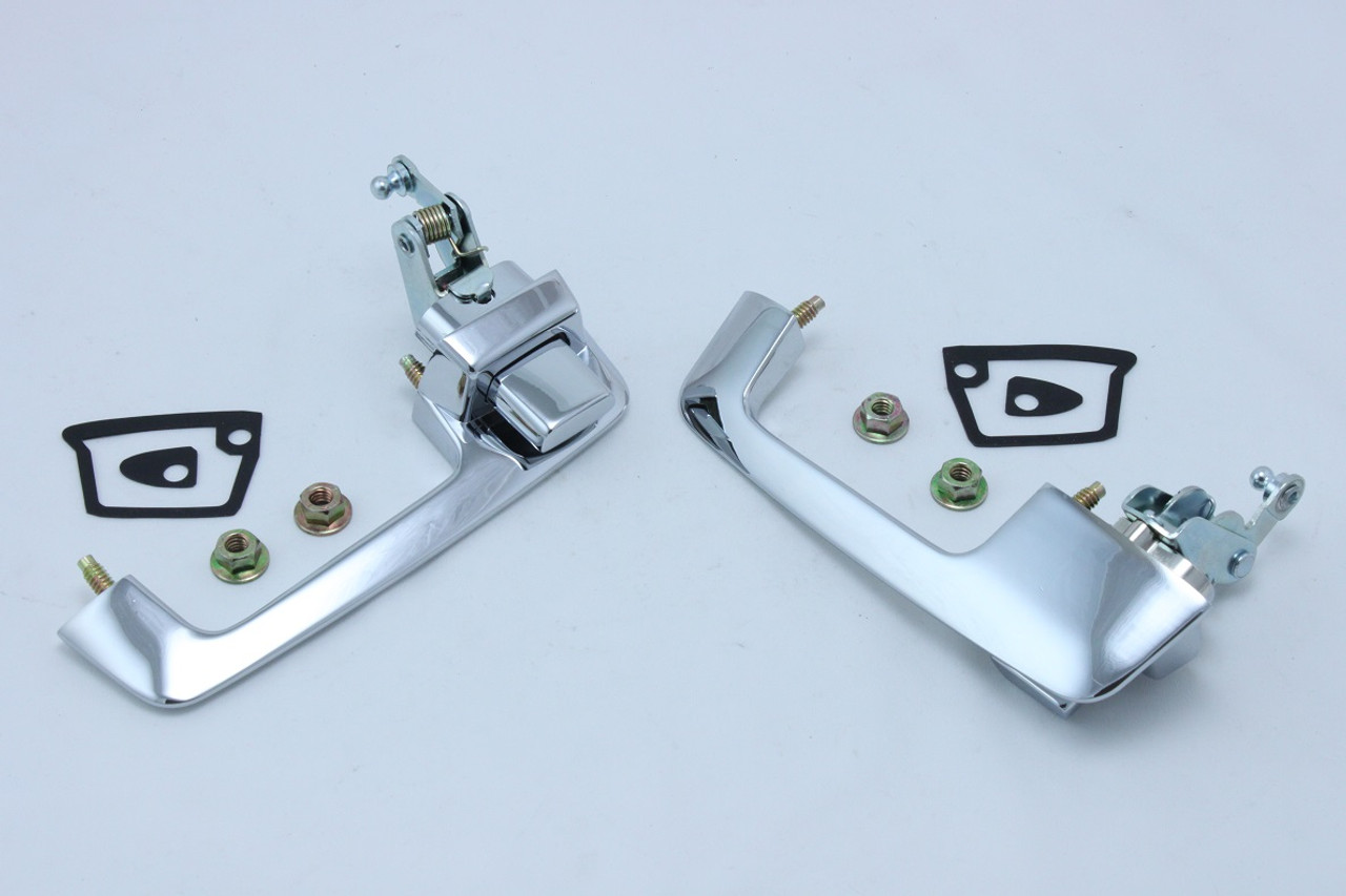 Exterior Door Handles (pair) - 68-70 B-Body/67-70 A-body/65-68 C-body (exc 65-66 Chrysler C-body)