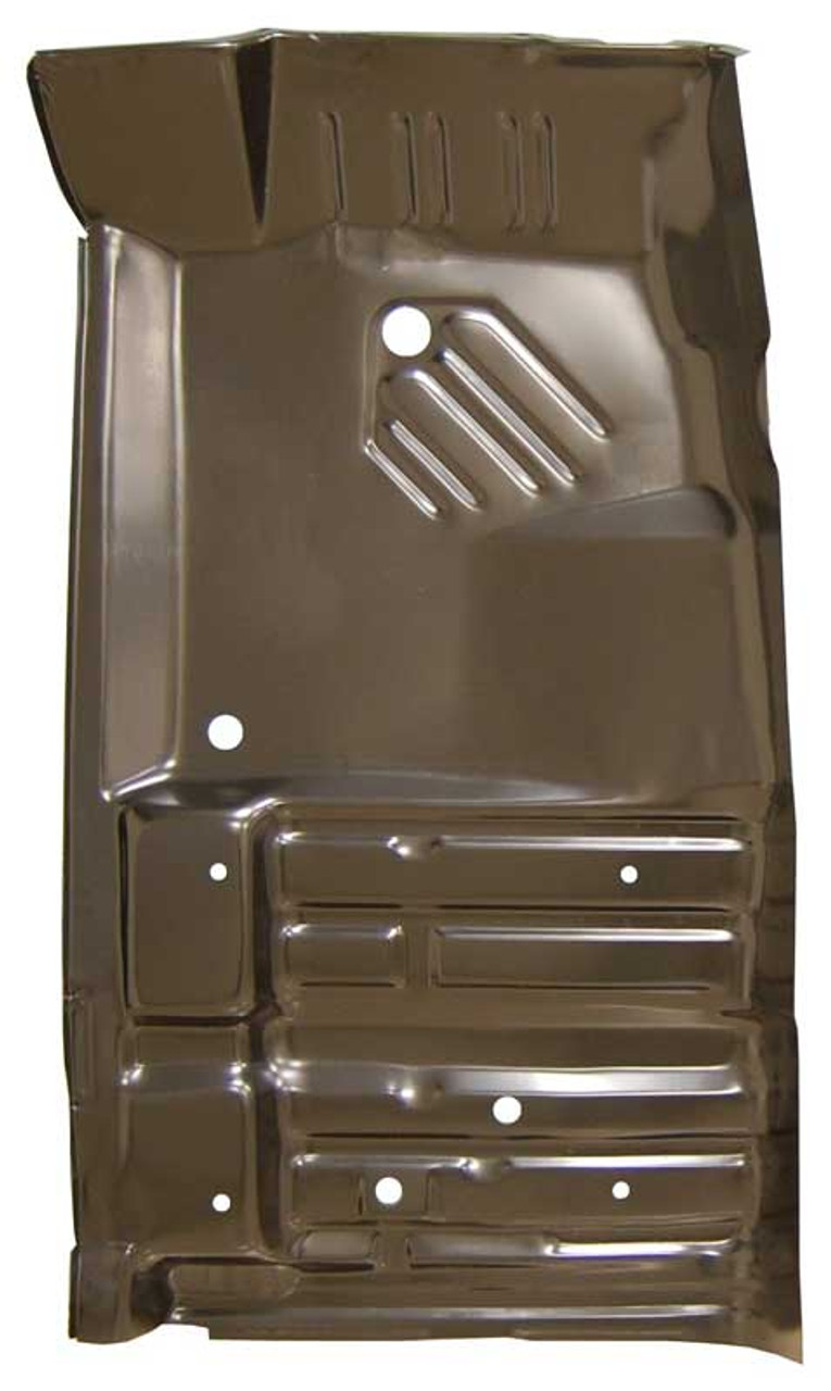 405-1570-L - 70 E-body Front Floor Pan Half Left Hand (with flange) - FREE TRUCK FREIGHT - SHIPS TO LOWER 48 ONLY