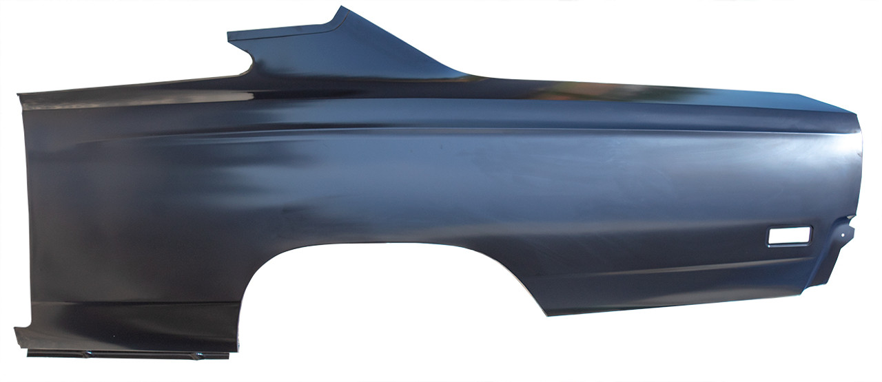 700-1469-L - 69 Plymouth Road Runner Quarter Panel - OE Style Left Hand - FREE TRUCK FREIGHT - SHIPS TO LOWER 48 ONLY