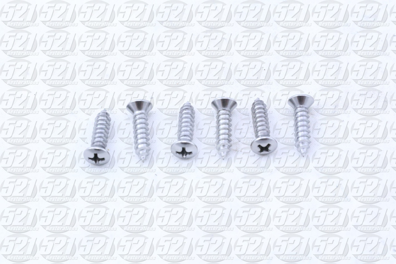 Sunvisor screw set (6pcs)