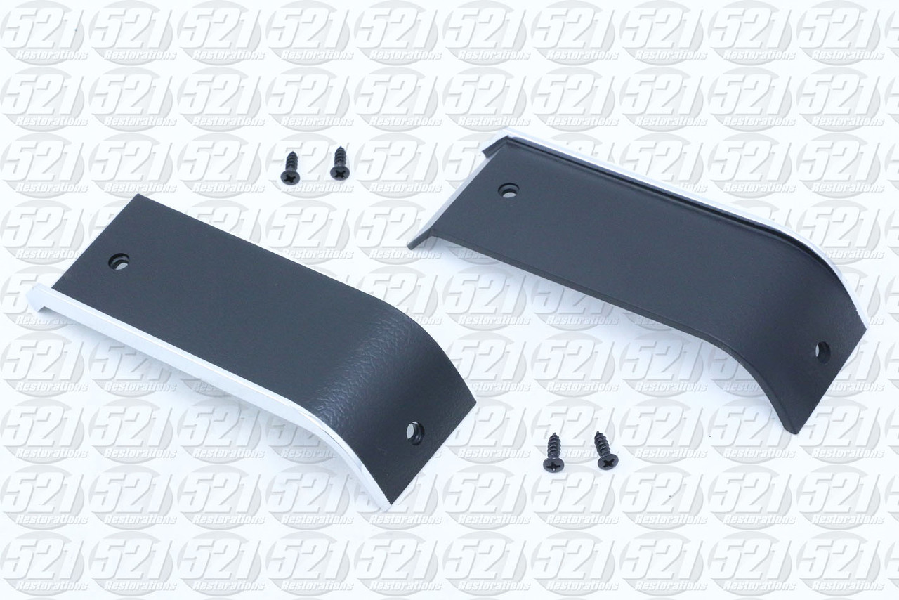 Lower Outboard Dash Trim  Pair - 69-70 B-Body with Rallye gauges and without AC