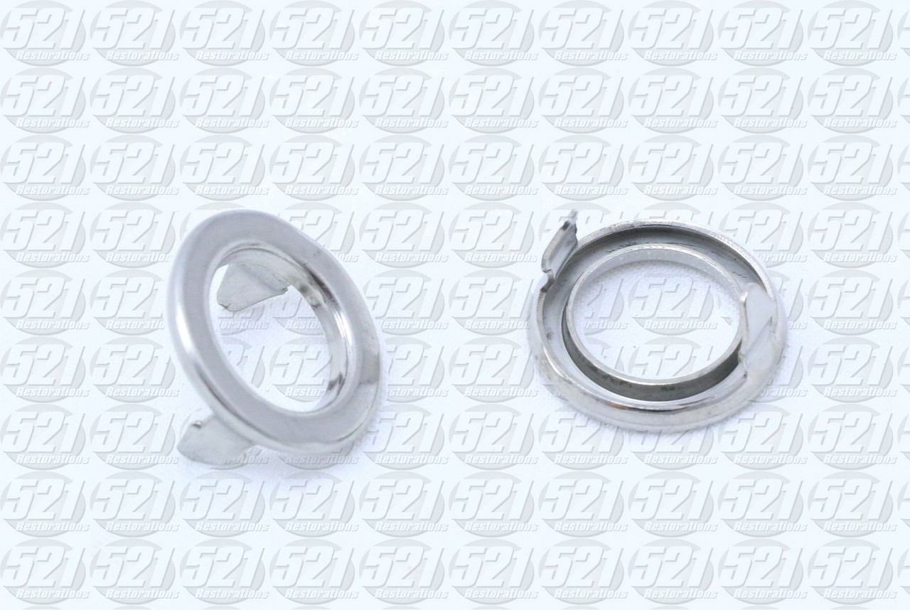 Stainless Door Lock Ferrules (pair) - 68-70 Charger
