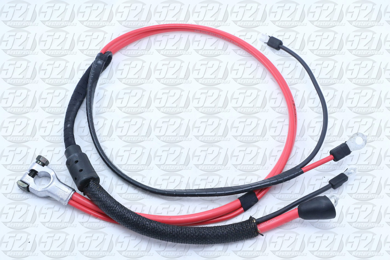 Positive Battery Cable - 66-67 B-Body big block (split starter lug end)