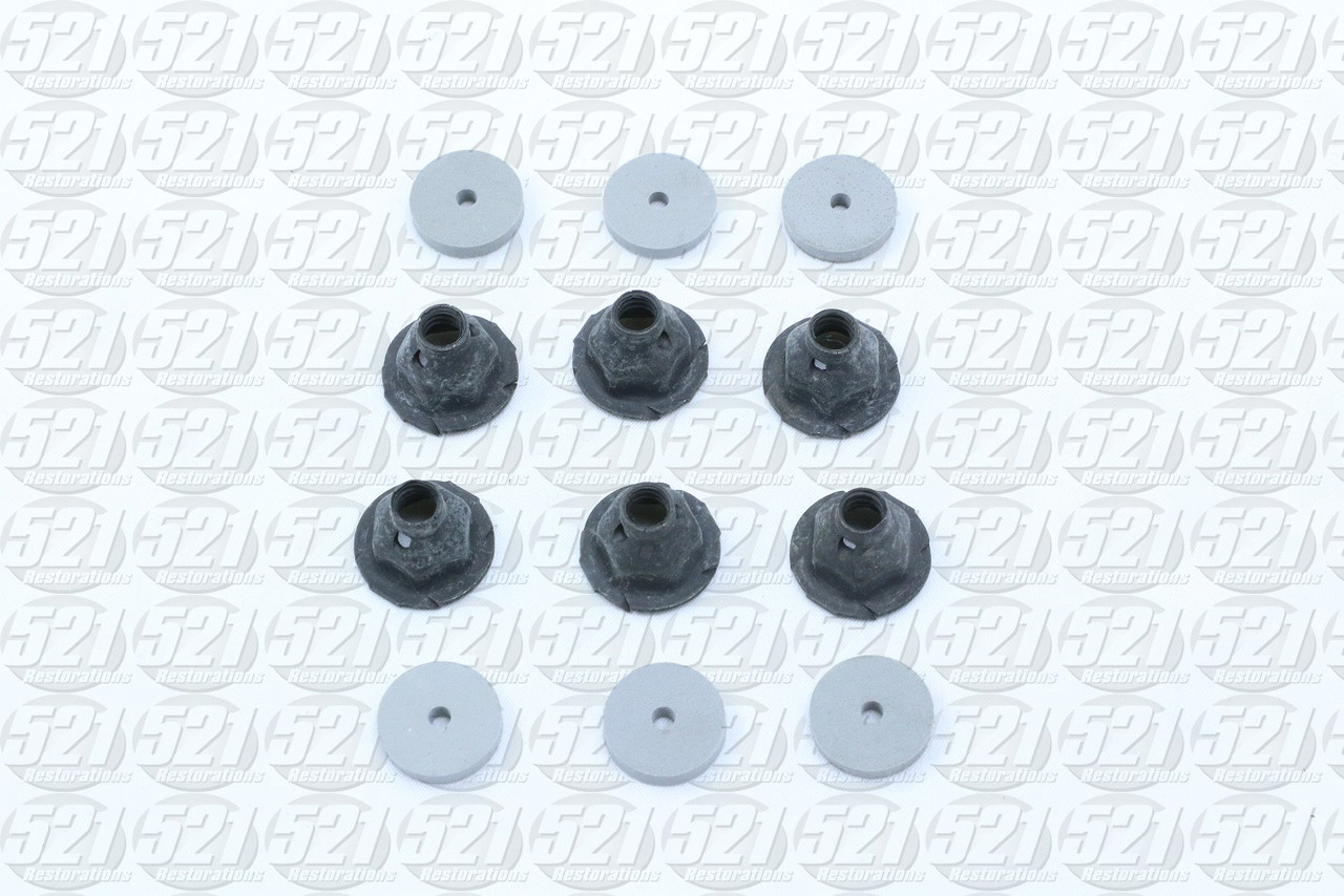 Quarter Panel Extension Mounting Nut Kit - 68-70 Charger