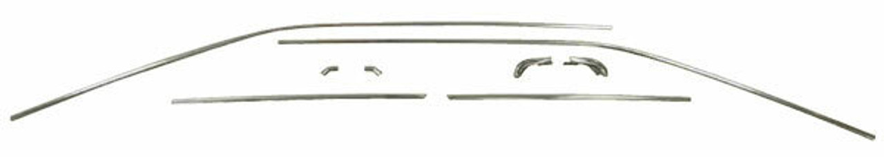 630-1468-S - 68-70 Dodge B-Body Drip Rail Molding - 8pc Set