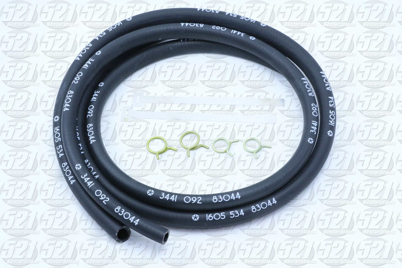 Heater Hose Kit - 1970 B Body without AC (1605534/3441092)