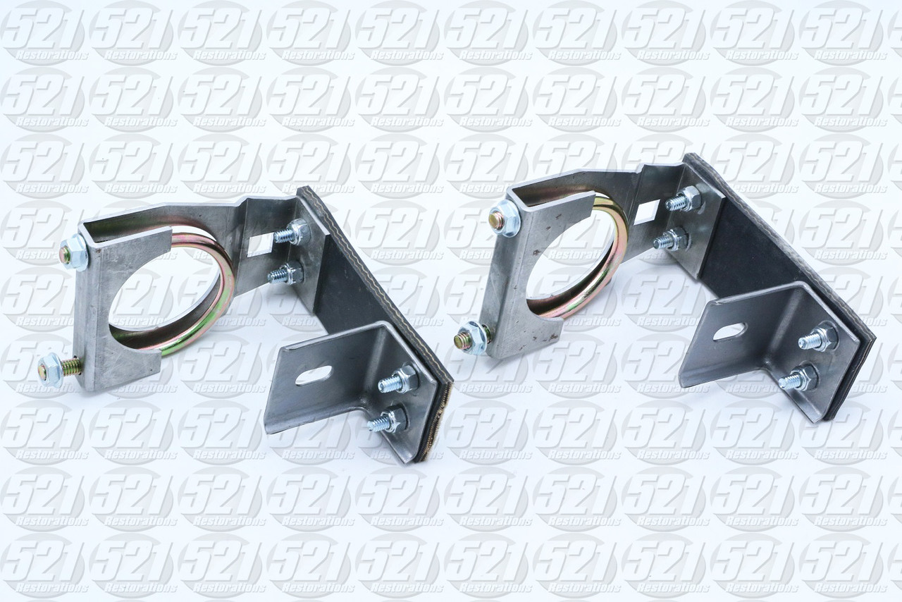 66-70 B-Body Muffler Hanger Brackets - pair (except 440/Hemi)