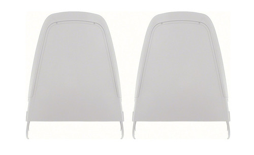 70 to early 71 A/B/E Body White bucket seat back (pair)