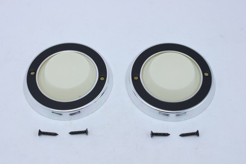 64-68 Courtesy Light Lens and Bezel (pair)