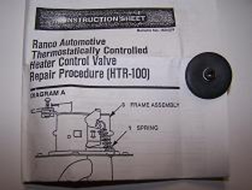 68-69 B Body AC Heater Control Valve Repair Kit