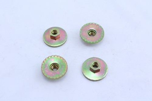 Seat Mounting Nuts with 1.25 OD. 64-74 Mopar. Set of 4