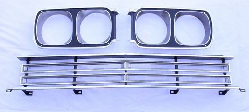 1969 Road Runner Main Grill Assembly with Headlight Bezels