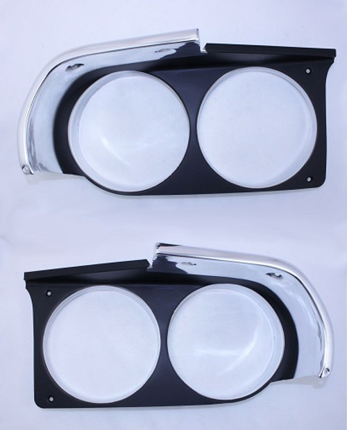 1970 Dodge Challenger Headlight Bezels (pair)