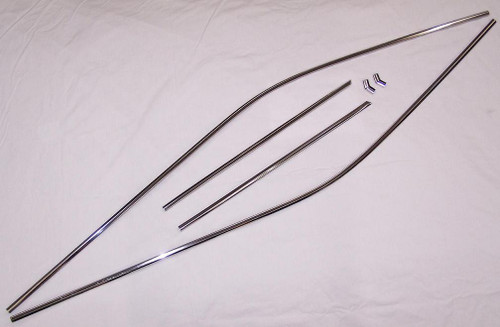 68-70 B-Body Drip Rail Molding set (6pc)