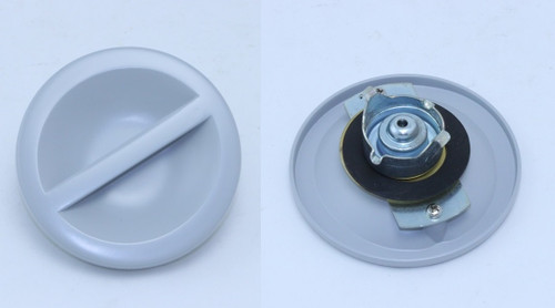 Gas cap for 72-74 Challenger (primed) - Also fits ALL versions of the reproduction filler necks