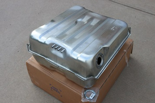 CR8D - 72-74 Challenger Fuel Tank - Four front vent pipes - Premium tin plating