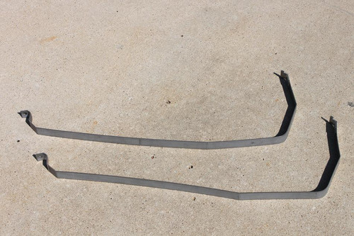 71-73 B-Body Mopar Fuel Tank Strap Pair (stainless)