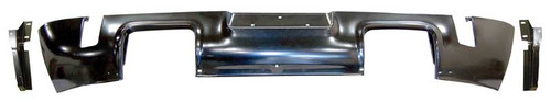 960-2570-TS - 70-71 Dodge Challenger Rear Valance Set (with tips) Includes Brackets