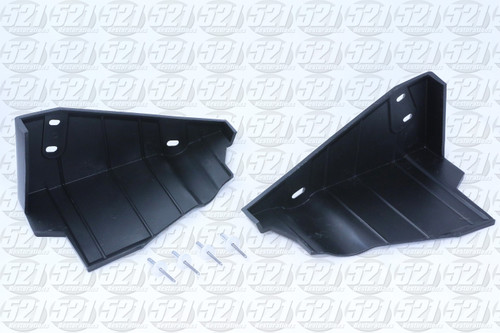 K Member Splash Shields - 69-72 B-Body and 70-72 E-Body (single angle bottom)