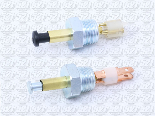 TWO door jamb switches for Mopars (one 3 terminal and one 2 terminal). Larger 1/2-20 thread where the switch takes a 9/16 wrench. Replacement for 3488435 and 2947844.