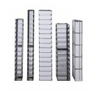 6-4.375 Aluminum Vertical Rack - Brooklyn Tool Inc
