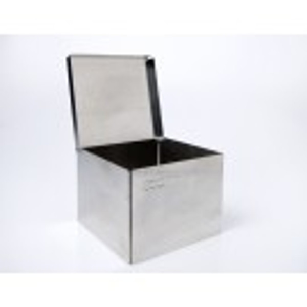 3" Aluminum Box with Rivet-Hinge Lid