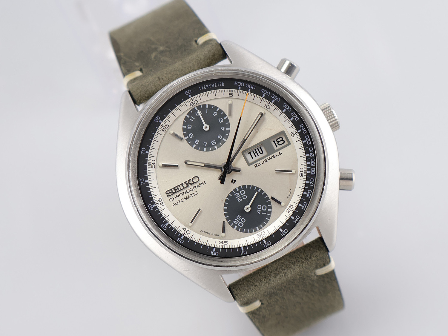 SEIKO 腕時計 V657-7100 クロノ セイコー パンダ（極稀少