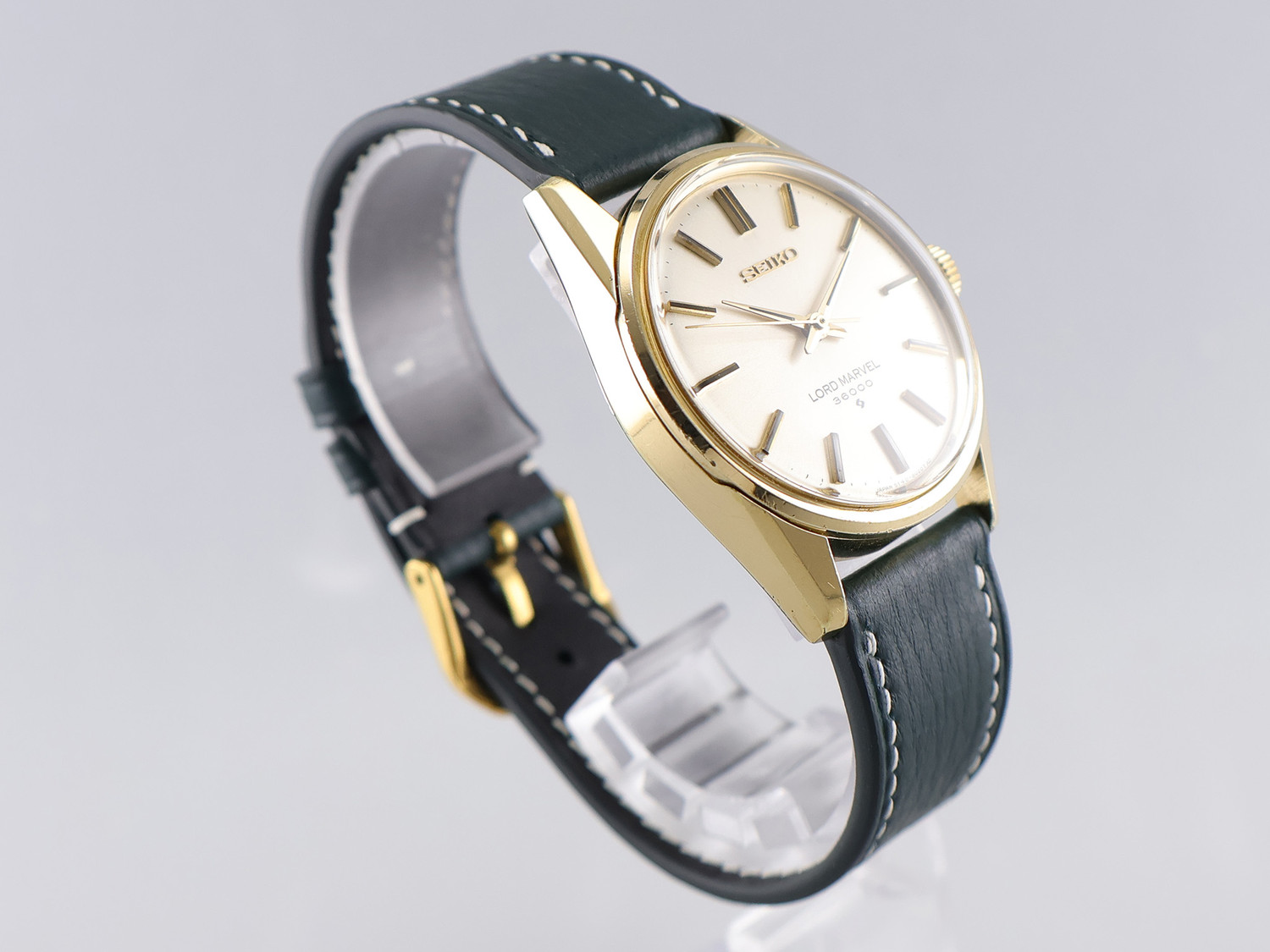 SEIKO LORD MARVEL 36000 EARLY MODEL GENUINE BELT RARE ITEM