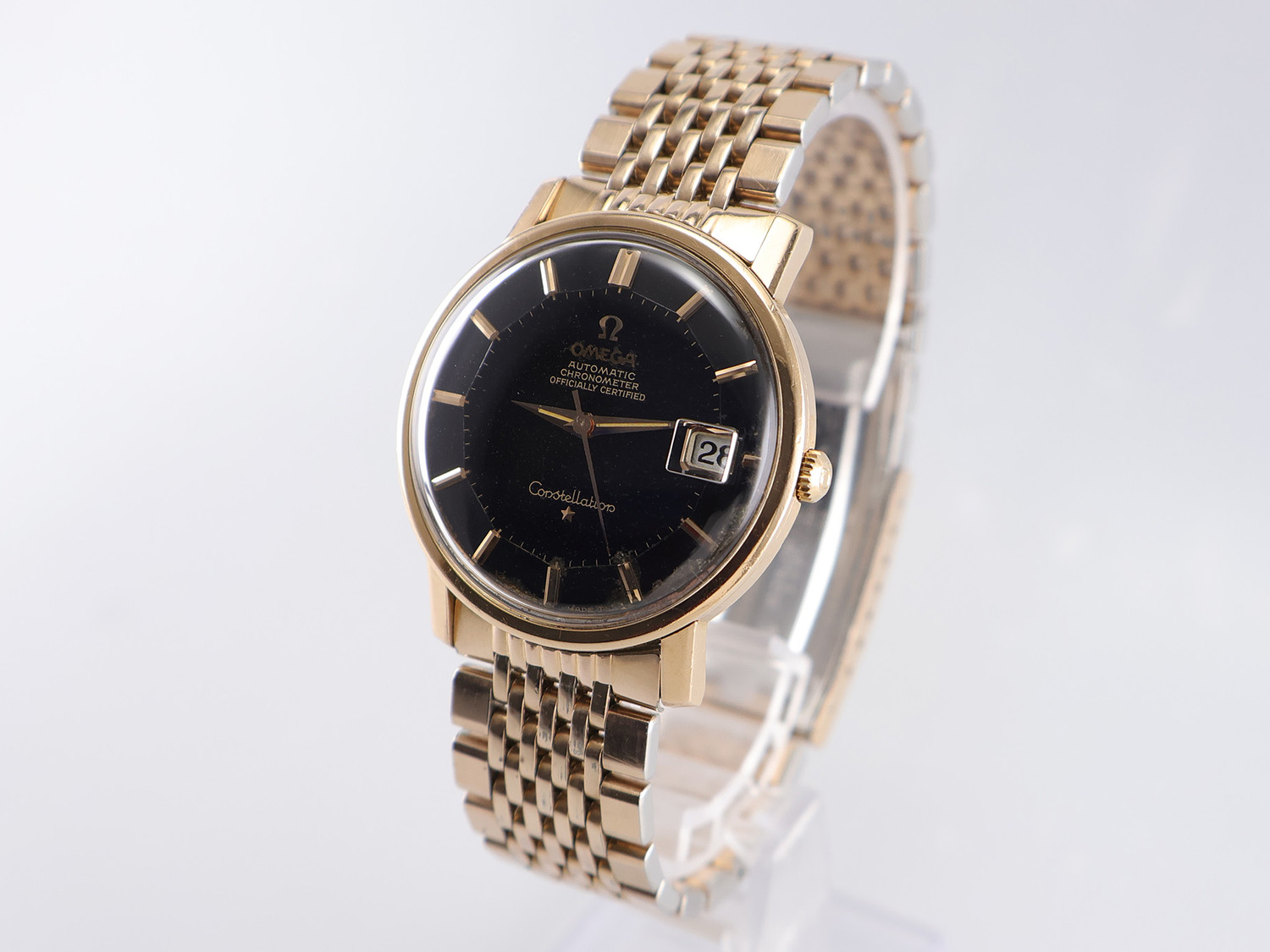 激安アウトレット通販 1966 OMEGA Constellation ref. 168.010 - Rose gold capped 時計