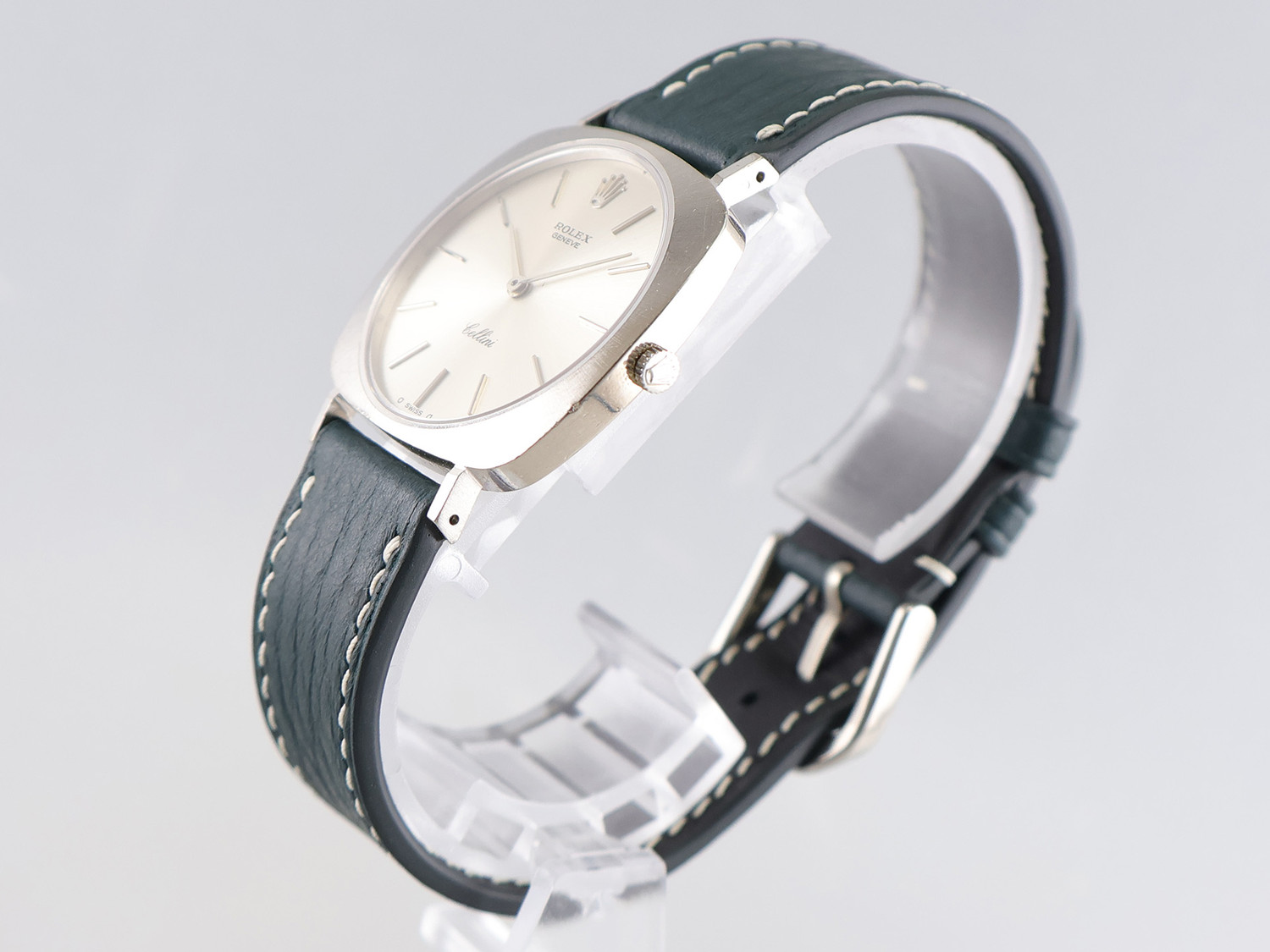 1973 Rolex Cellini Sigma Dial 18K White Gold Case ref 3747