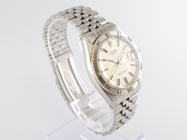 Rolex Datejust Thunderbird Turn-O-Graph Sigma Dial White Gold Bezel VWS-3234
