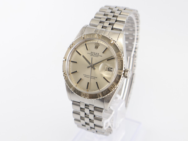 Rolex Datejust Thunderbird Turn-O-Graph Sigma Dial White Gold Bezel VWS-3234