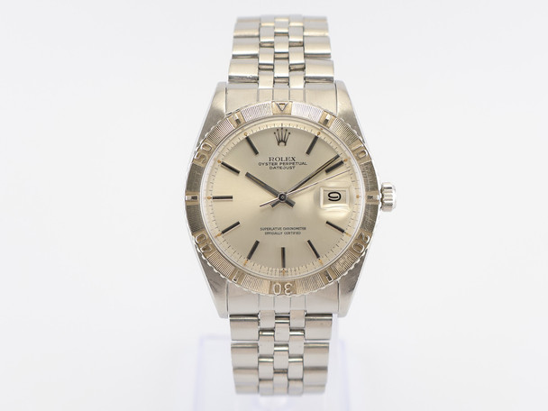 Rolex Datejust Thunderbird Turn-O-Graph Sigma Dial White Gold Bezel VWS-3234