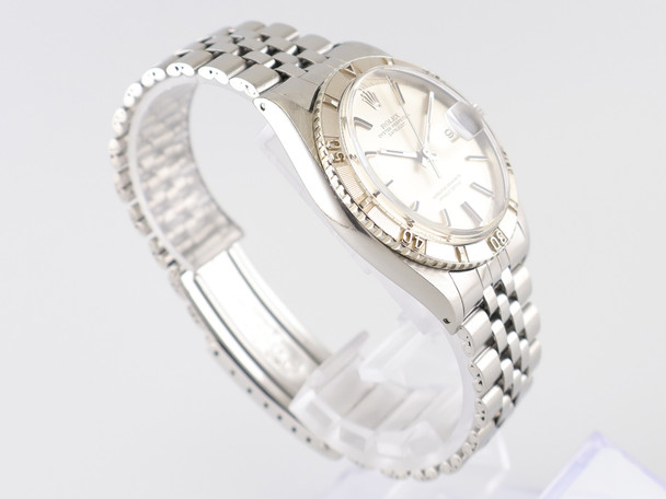 Rolex Datejust Thunderbird Turn-O-Graph Sigma Dial White Gold Bezel VWS-3234